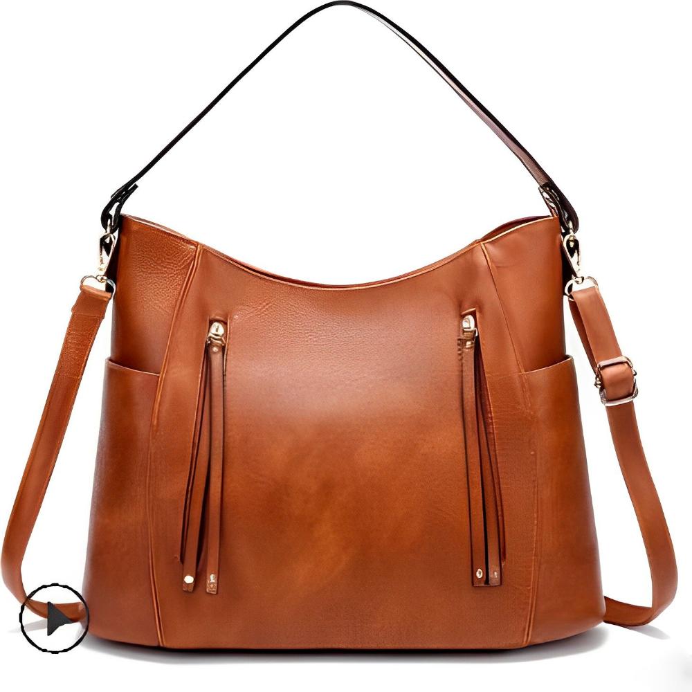 Tessa | Vintage torba na ramię o klasycznym i ponadczasowym designie