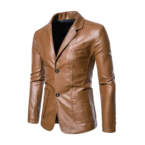 Lorienn – Skórzana Kurtka Business Casual na Zamek