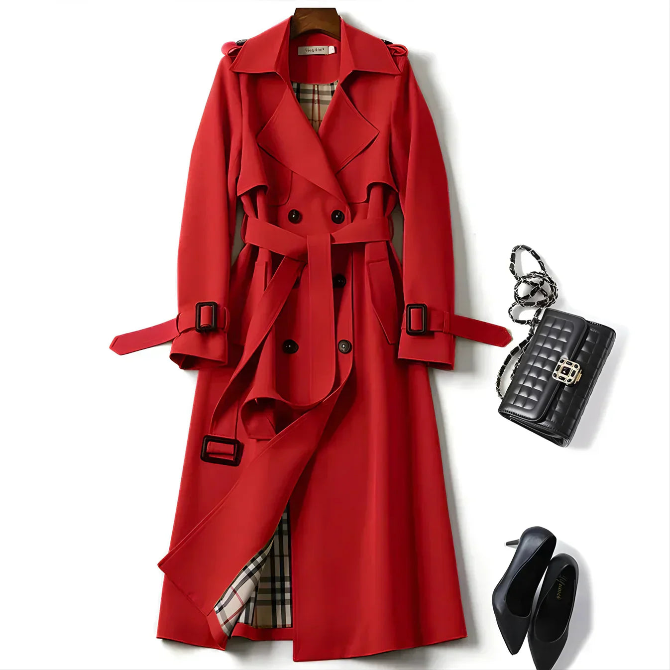 Xanthippe™ | Elegancki Trench-coat o Ponadczasowym Stylu
